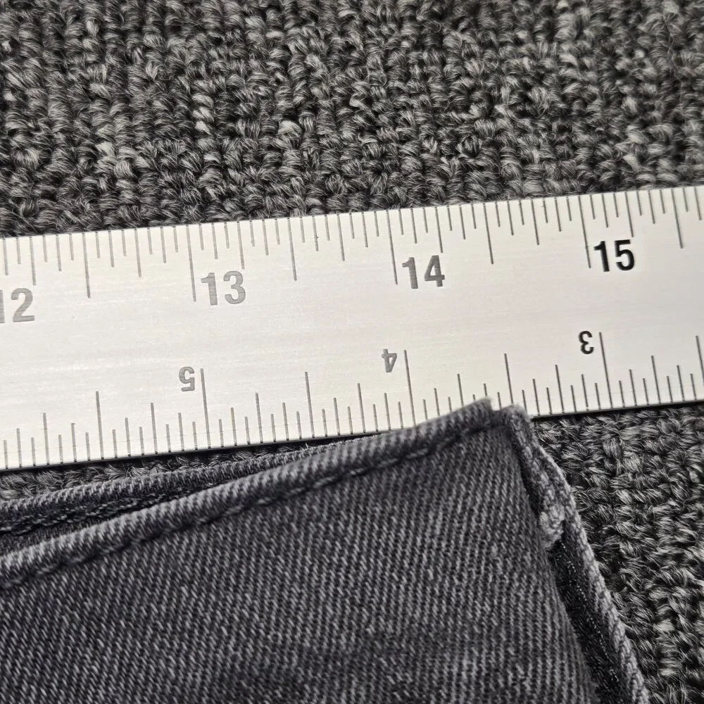 Levi's 514 Jeans Slim Straight Mens 28x30 Black Denim Classic Fit Pants